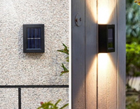 Wireless Solar Wall Lights, Pair