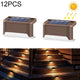 Solar Step Lights Set of Twelve