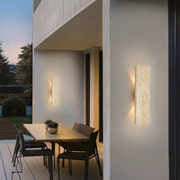 Natural Stone Outdoor Wall Sconce