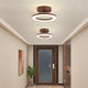 Wood-Effect Hallway Ceiling Light