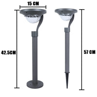 Solar Lawn Path Light 42cm