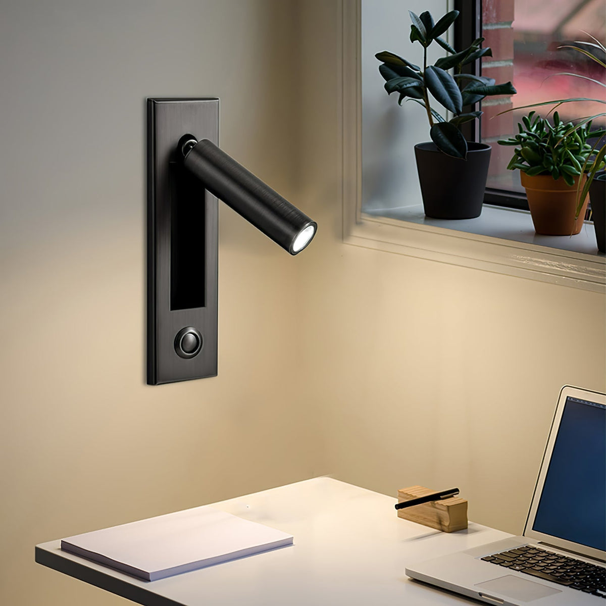 Luminex Rotating LED Reading Wall Light