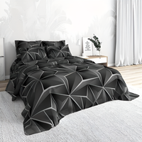 CloudLux Embossed Check Bedding Set