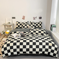 Check Pattern Duvet Set