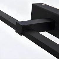 Nira LED wall light close-up of mounting bracket construction