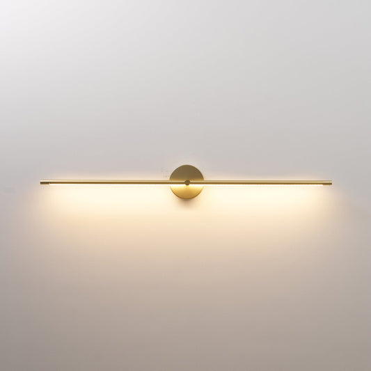 Rodo Gold Linear Wall Light