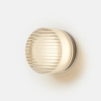Round Glass Wall Sconce 30cm