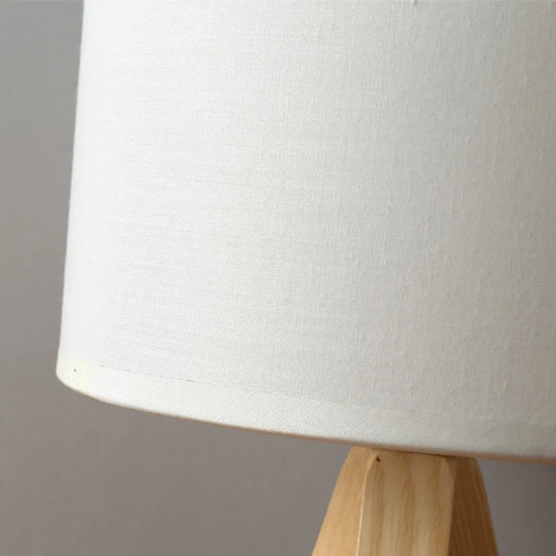 Solid Wood Table Lamp 36cm
