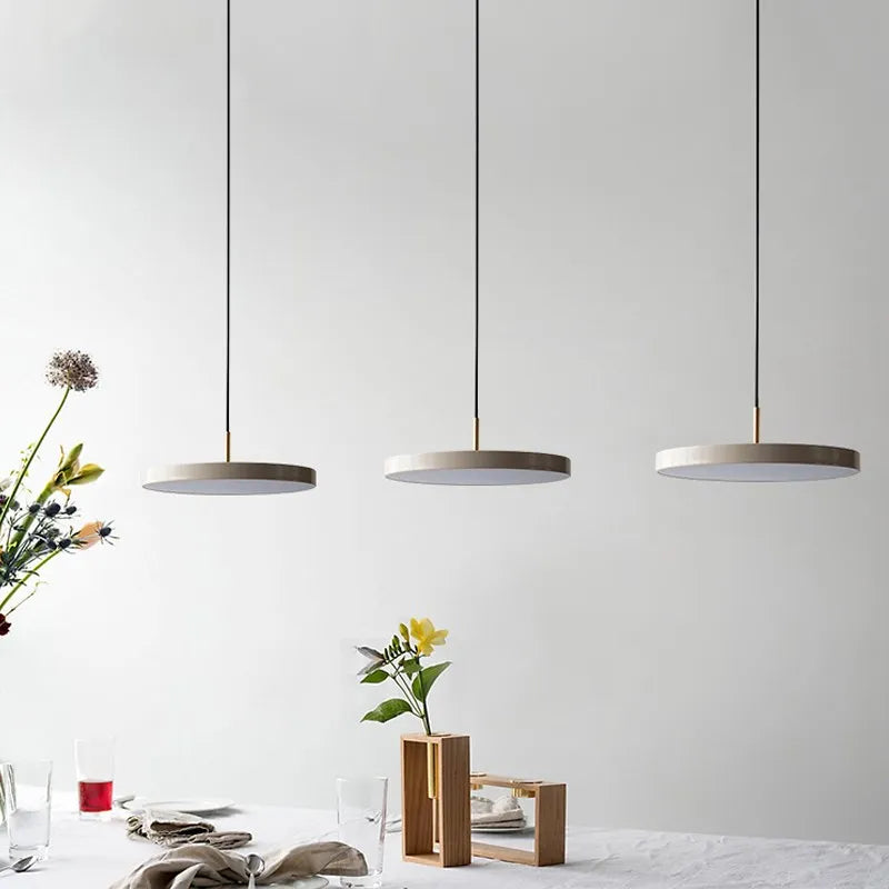 Slim Disc LED Pendant Light
