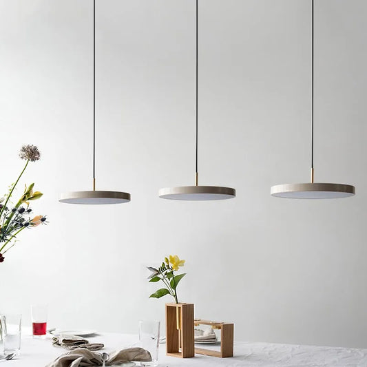 Slim Disc LED Pendant Light