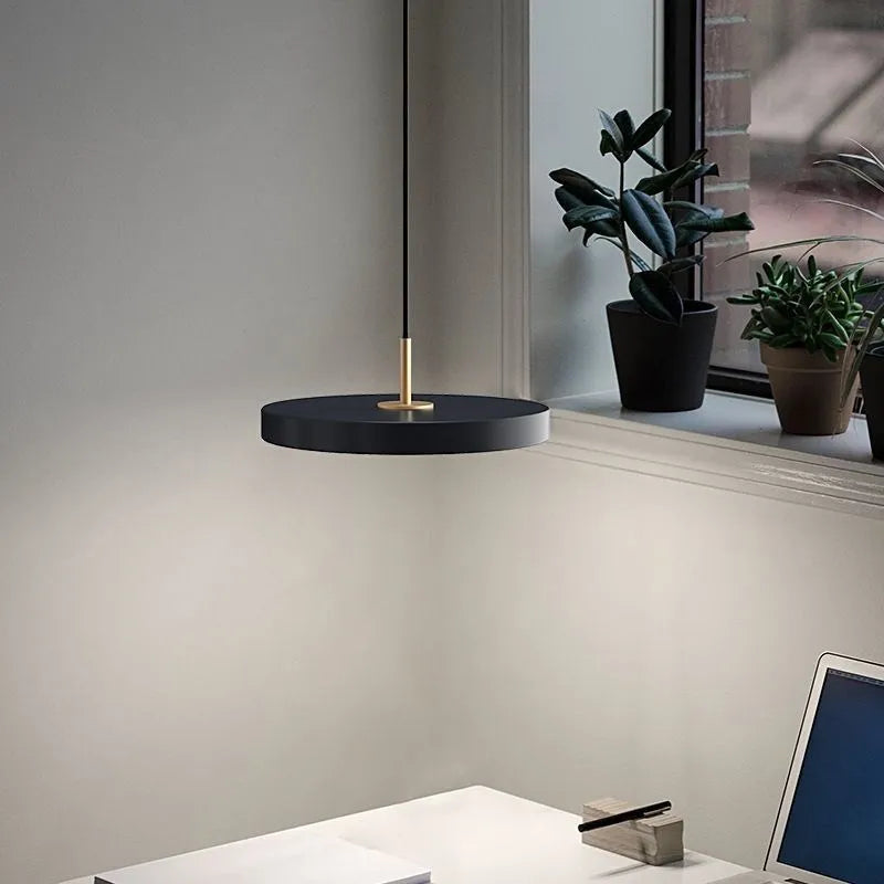 Slim Disc LED Pendant Light