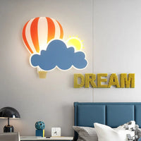 Cloud and Star Children's Wall Light