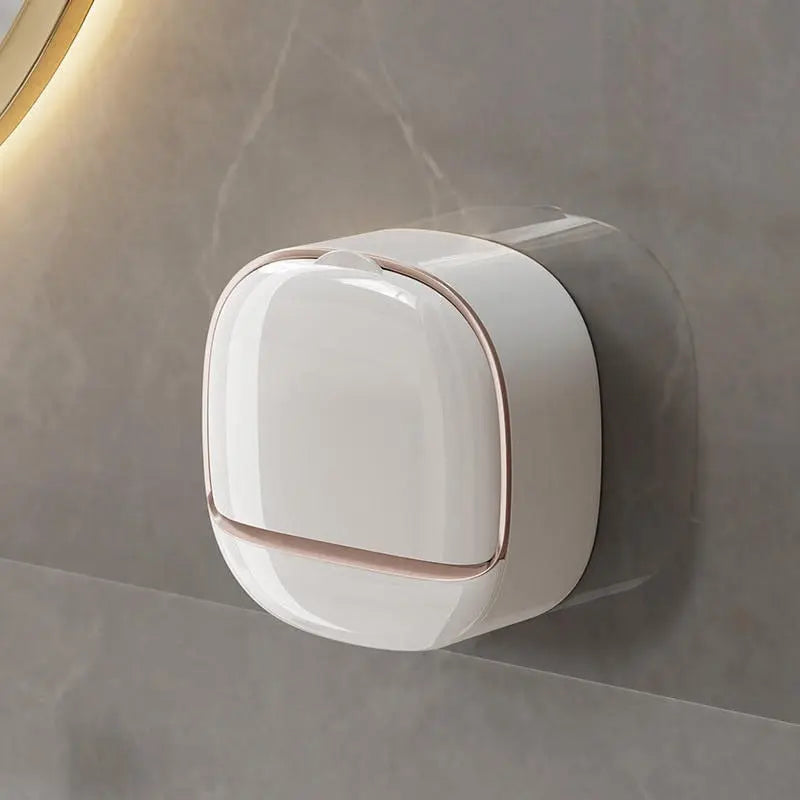Self-Adhesive Soap Dish with Drip Tray
