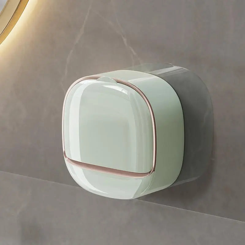 Self-Adhesive Soap Dish with Drip Tray