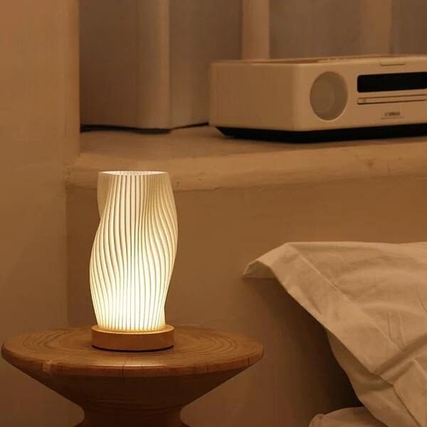 Wave Form USB Desk Lamp 20cm