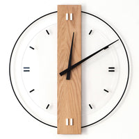 Solid Wood Nordic Wall Clock 40cm