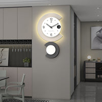 Linear Metal Silent Wall Clock 54cm