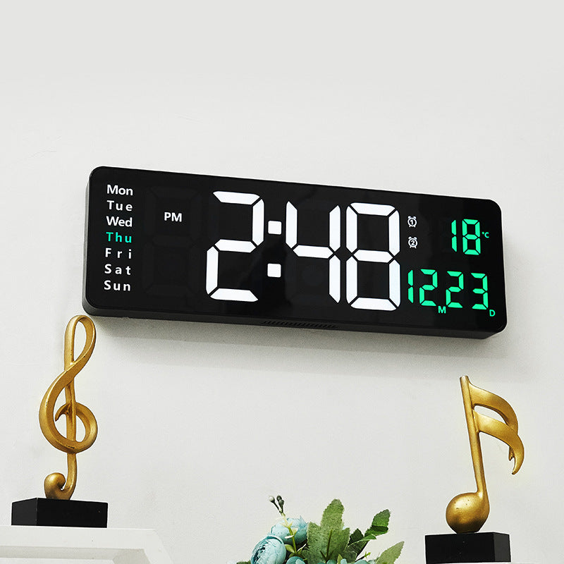 Large Digital Wall Clock 40cm