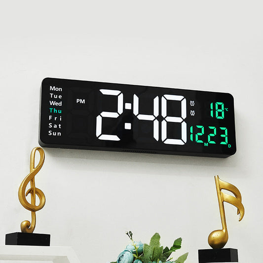Large Digital Wall Clock 40cm