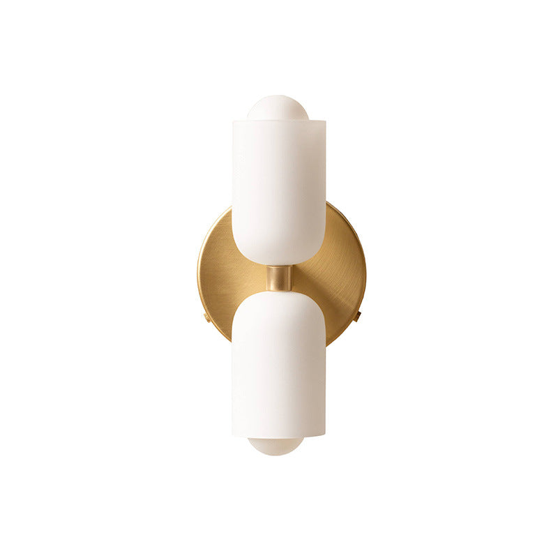 Up and Down Glass Wall Light 30cm
