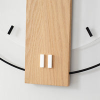 Solid Wood Nordic Wall Clock 40cm