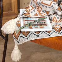Navajo Pattern Woven Throw