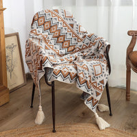Navajo Pattern Woven Throw