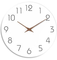 Colour Block Silent Wall Clock 25cm