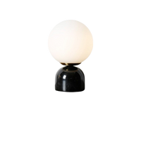 Marble and Glass Table Lamp 23cm