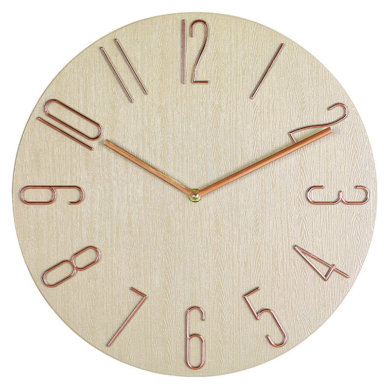 Minimalist Wall Clock 30cm