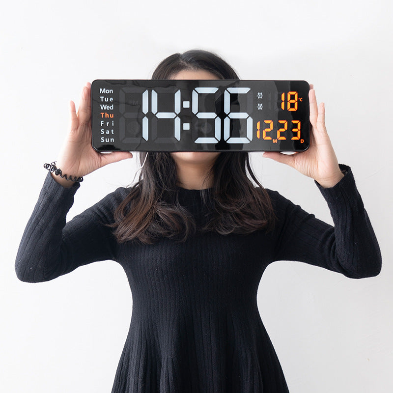 Large Digital Wall Clock 40cm