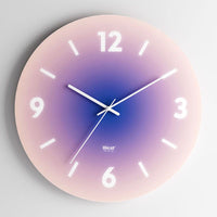 Sunset Glass Wall Clock