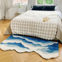 Ocean Wave Non-Slip Rug