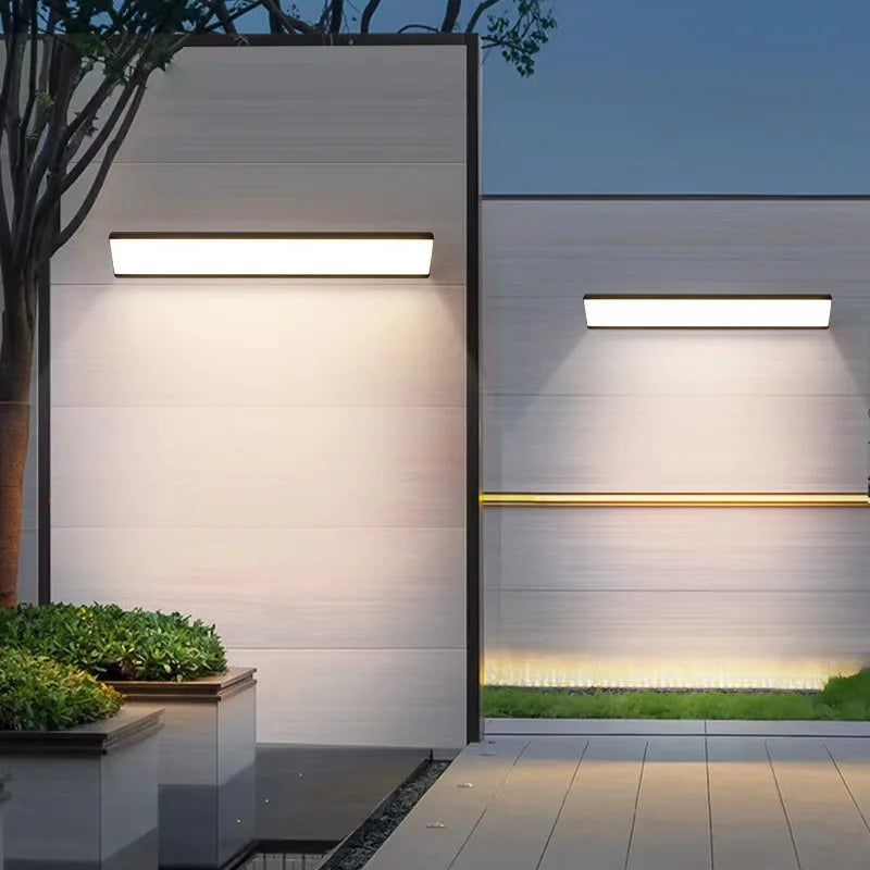 Outdoor Aluminium LED Wall Light 40cm