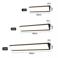 Outdoor Aluminium LED Wall Light 40cm