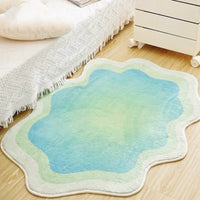 Pastel Cloud Shaped Rug