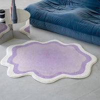 Pastel Cloud Shaped Rug