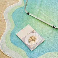 Pastel Cloud Shaped Rug