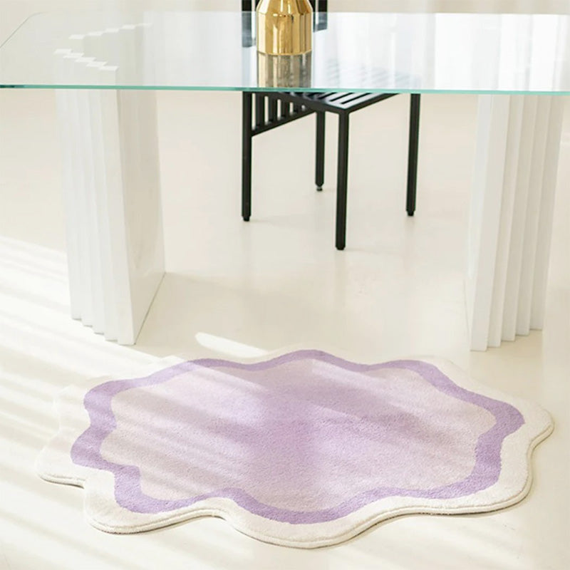 Pastel Cloud Shaped Rug