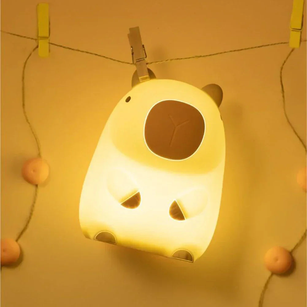 Capybara Silicone Night Light
