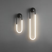 Brass Loop LED Wall Light, 45 or 75cm