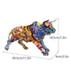 Graffiti Bull Resin Sculpture