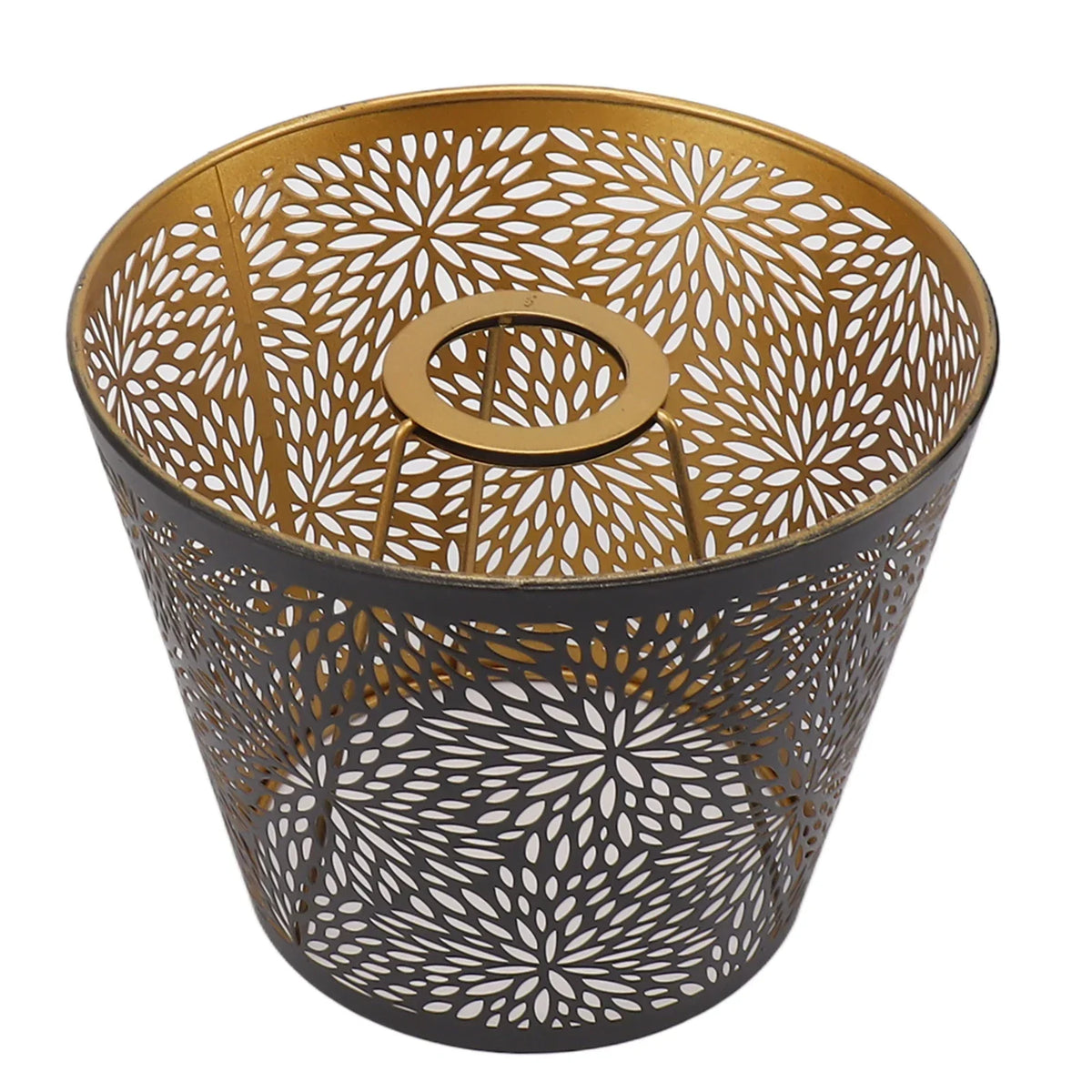 Gold Pattern Metal Lampshade 19cm
