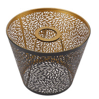 Gold Pattern Metal Lampshade 19cm