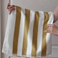 Retro Stripe Chunky Cotton Towel