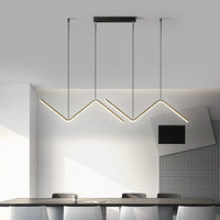 Aluminium Linear Dining Pendant