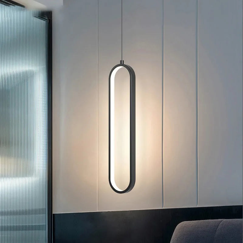 Slim Bar Pendant Light, One or Two Head