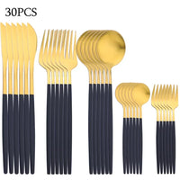 Refined Table Cutlery Set, 30 Piece