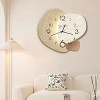Metal and Glass Wall Clock 30cm