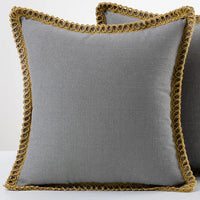 Textured Linen Blend Cushion Covers